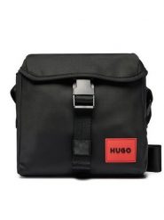 Hugo Saszetka Ethon 2.0N 50522322 Czarny. Czarne saszetki i nerki męskie Hugo, bez wzorów, z materiału. Za 399.99 zł.