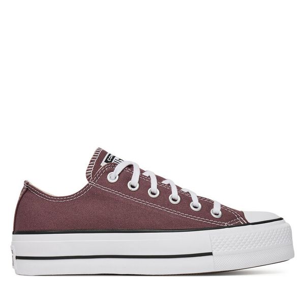 Trampki Converse. Czerwone trampki i tenisówki damskie Converse, bez wzorów, bez zapięcia. Za 249.99 zł.
