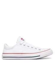 Converse Trampki Chuck Taylor All Star Madison Canvas 563509C Biały. Białe trampki i tenisówki damskie Converse, bez wzorów, z materiału, bez zapięcia. Za 299.99 zł.