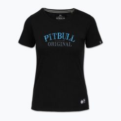 Koszulka damska Pitbull Midnight. Czarne koszulki sportowe damskie PITBULL, xl, bez wzorów, bez ramiączek. Za 99.99 zł.