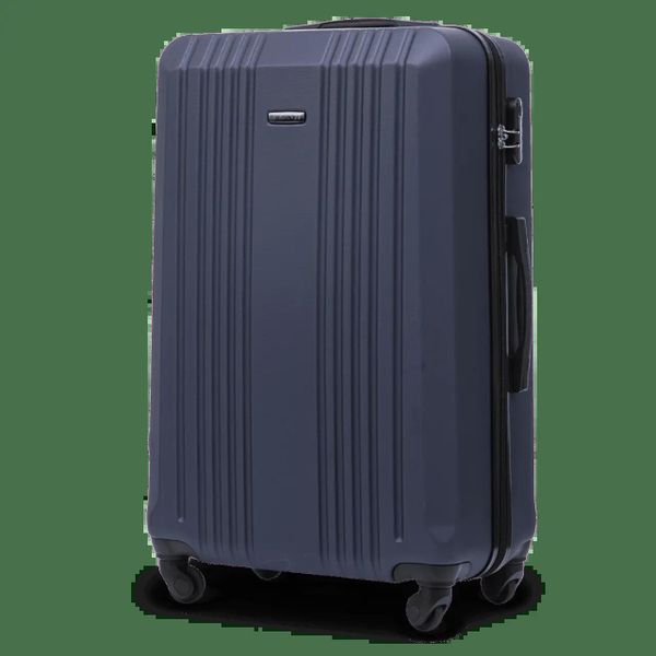 Walizka duża Wings 28" KESTREL DARK BLUE. Niebieskie walizki damskie Wings, bez wzorów, z materiału, duże. Za 174.93 zł.