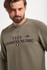 Bluza męska crewneck AERONAUTICA MILITARE. Bluzy męskie Aeronautica Militare, m, bez wzorów, bez ramiączek, bez kaptura. W wyprzedaży za 467.35 zł.