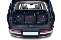 Torby Do Bagażnika Hyundai Santa Fe Phev 2023+ 6Szt Kjust. Czarne torby podróżne damskie KJUST, bez wzorów, z kauczuku. Za 1,831.00 zł.
