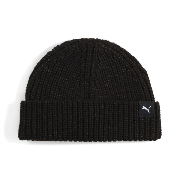 Czapka mini rybacka PUMA. Czarne czapki damskie Puma, bez wzorów, z dzianiny, klasyczne. Za 129.00 zł.