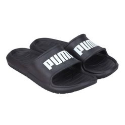 Męskie Klapki Divecat V2 Lite. Czarne klapki męskie Puma, bez wzorów, z gumy, z otwartym noskiem, bez zapięcia. Za 142.99 zł.