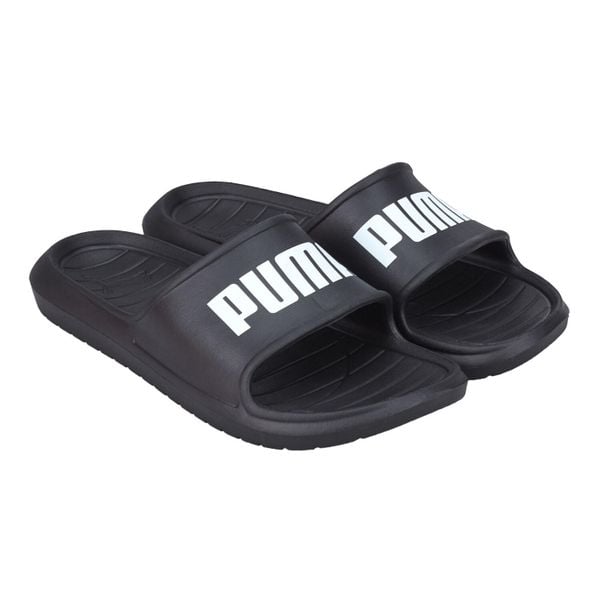 Męskie Klapki Divecat V2 Lite. Czarne klapki męskie Puma, bez wzorów, z gumy, z otwartym noskiem, bez zapięcia. Za 134.99 zł.