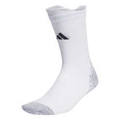 Skarpety adidas Football GRIP Knitted Crew Light Performance. Białe skarpetki damskie Adidas, bez wzorów, z materiału. Za 109.00 zł.
