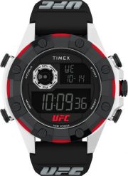 Zegarek Timex Zegarek męski Timex TW2V86700 czarny. Czarne zegarki męskie Timex, bez wzorów. Za 790.00 zł.