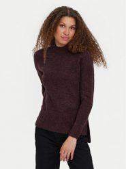 Vero Moda Sweter 10269229 Fioletowy Loose Fit. Fioletowe swetry nierozpinane damskie Vero Moda, s, bez wzorów, z syntetyku, bez kołnierzyka, bez ramiączek. Za 159.99 zł.