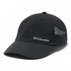 Czapka z daszkiem Columbia Tech Shade II Hat. Czarne czapki damskie Columbia, bez wzorów, sportowe. Za 109.99 zł.