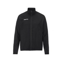 Kurtka z dresu Craft Rush 2.0. Czarne kurtki męskie Craft, xl, bez wzorów, z dresówki, sportowe, bez kaptura. Za 276.45 zł.