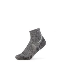 Skarpety biegowe Buff Dryflx Quarter Sock DQ. Szare skarpetki damskie Buff, bez wzorów. Za 108.89 zł.