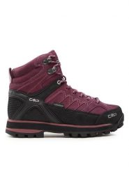 CMP Trekkingi Moon Mid Wmn Trekking Shoe Wp 31Q4796 Fioletowy. Fioletowe obuwie trekkingowe damskie CMP, ze skóry, bez zapięcia. Za 419.99 zł.