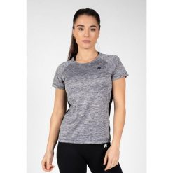 Monetta Performance Koszulka - Szary Melange/Czarny. Czarne bluzki damskie GORILLA WEAR, l, bez wzorów, sportowe, bez kołnierzyka, bez ramiączek. Za 170.00 zł.