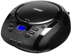 Radioodtwarzacz Radioodtwarzacz CD Raven ECDP001 Bluetooth Radio FM Czarny. Czarne radia NoName. Za 437.80 zł.