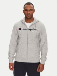 Champion Bluza 220728 Szary Slim Fit. Szare bluzy męskie Champion, m, bez wzorów, z syntetyku, bez ramiączek, bez kaptura. Za 209.99 zł.