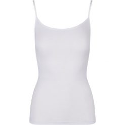 Damski tank top Urban Classics Bamboo (x2). Białe topy damskie Urban Classics, bez wzorów, eleganckie, bez kołnierzyka, bez ramiączek. Za 104.00 zł.