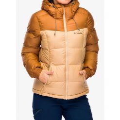 Kurtka ocieplana damska Columbia Pike Lake II Insulated Jacket. Brązowe kurtki sportowe damskie Columbia, bez wzorów, bez ramiączek, bez kaptura, trekkingowe. Za 513.99 zł.