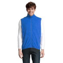 Ocieplacz Na Ciało Dla Dorosłych Unisex Factor Fleece Zapinany Na Zamek. Czerwone bluzy męskie SOL'S, m, bez wzorów, bez ramiączek, bez kaptura. Za 124.99 zł.