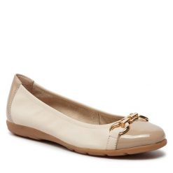 Baleriny Caprice. Balerinki damskie Caprice, bez wzorów, bez obcasa, bez zapięcia. Za 259.99 zł.