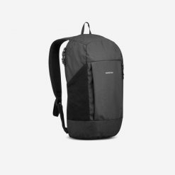 Plecak turystyczny Quechua Arpenaz NH100 10 litrów. Czarne plecaki męskie QUECHUA, bez wzorów, sportowe. Za 34.99 zł.