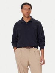 Tommy Hilfiger Bluza UM0UM03626 Granatowy Regular Fit. Niebieskie bluzy męskie Tommy Hilfiger, m, bez wzorów, z bawełny, bez ramiączek, bez kaptura. Za 319.99 zł.