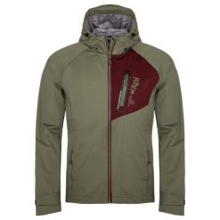 Męska kurtka softshell Kilpi BELTRA-M. Zielone kurtki męskie Kilpi, m, bez wzorów, z softshellu, bez kaptura, trekkingowe. Za 422.05 zł.