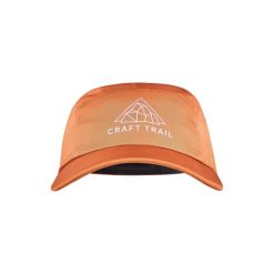 Czapka Pro Run Craft. Brązowe czapki damskie Craft, bez wzorów, z materiału, klasyczne. Za 128.25 zł.