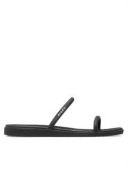 Crocs Klapki Miami Two Strap Sandal 209795 Czarny. Czarne klapki damskie Crocs, bez wzorów, z tworzywa sztucznego, bez obcasa, bez zapięcia. Za 179.99 zł.