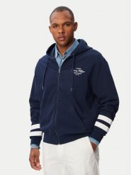 Tommy Hilfiger Bluza Nautical MW0MW43184 Granatowy Regular Fit. Niebieskie bluzy męskie Tommy Hilfiger, l, bez wzorów, z bawełny, bez ramiączek, bez kaptura. Za 649.99 zł.