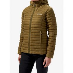 Kurtka ocieplana damska Berghaus Nula Micro Jacket. Czarne kurtki sportowe damskie Berghaus, s, bez wzorów, z puchu, bez ramiączek, bez kaptura, trekkingowe. Za 482.99 zł.