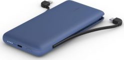 Powerbank Belkin USB-C/LTG 10000mAh Granatowy. Niebieskie powerbanki Belkin. Za 166.67 zł.