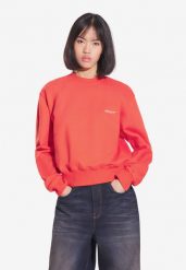 Bluza sportowa damska Prosto Bomb bez kaptura. Czerwone bluzy damskie Prosto., l, z aplikacjami, z bawełny, sportowe, bez ramiączek, bez kaptura. Za 161.99 zł.