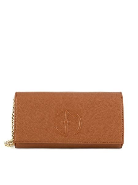 Eva Minge Torebka DAHLIA-CS10233 Brązowy. Brązowe torebki do ręki damskie Eva Minge, bez wzorów, z materiału, bez dodatków. Za 279.99 zł.