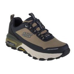 Buty sportowe Sneakersy męskie Skechers Max Protect-Fast Track. Zielone buty sportowe męskie Skechers, bez wzorów, z gumy, bez zapięcia, trekkingowe. W wyprzedaży za 482.85 zł.