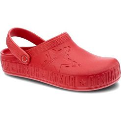 Czerwone Klapki Big Star Wodoodporne Buty Damskie. Czerwone klapki damskie BIG STAR, na lato, bez wzorów, retro, bez obcasa, bez zapięcia. Za 69.99 zł.