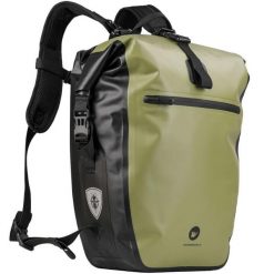 Sakwa rowerowa boczna na bagażnik plecak 2w1 Rhinowalk X21669 27l. Zielone plecaki męskie RHINOWALK, bez wzorów, sportowe. Za 359.00 zł.