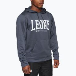Bluza LEONE 1947 Logo. Białe bluzy męskie LEONE 1947, m, bez wzorów, bez ramiączek, bez kaptura. Za 119.99 zł.