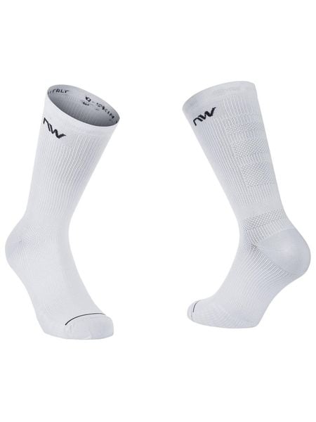 Skarpety rowerowe NORTHWAVE Extreme Pro Sock białe. Białe skarpety męskie Northwave, bez wzorów. Za 44.85 zł.