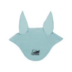 Czapka z muchą dla koni Supreme. Niebieskie krawaty i muchy SUPREME, bez wzorów, sportowe. Za 103.20 zł.