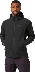 Wodoodporna kurtka Helly Hansen Cascade Shield. Czarne kurtki sportowe męskie Helly Hansen, s, bez wzorów, z polaru, bez kaptura. Za 754.60 zł.