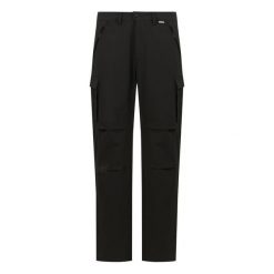 Spodnie cargo Regatta Questra. Czarne spodnie sportowe damskie Regatta, na lato, bez wzorów, sportowe, trekkingowe. Za 249.99 zł.