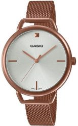 Zegarek Casio Casio Timeless LTP-E415MR-7CDF Zegarek damski biała tarcza 34 mm. Białe zegarki damskie Casio. Za 376.99 zł.