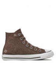 Converse Trampki Chuck Taylor All Star Boro Stitch A08576C Brązowy. Brązowe trampki męskie Converse, bez wzorów, z materiału, retro, bez zapięcia. Za 299.99 zł.