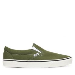 Tenisówki Vans. Zielone trampki męskie Vans, bez wzorów, bez zapięcia, vans classic. Za 339.99 zł.