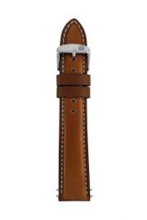 Pasek skórzany Zeppelin jasnobrązowy, 20 mm. Brązowe zegarki sportowe Zeppelin, bez wzorów. Za 247.99 zł.