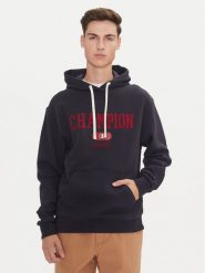 Champion Bluza 220430 Granatowy Regular Fit. Niebieskie bluzy męskie Champion, m, bez wzorów, z bawełny, bez ramiączek, bez kaptura. Za 199.99 zł.