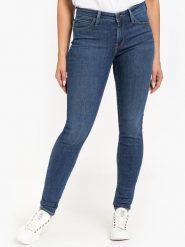LEE SCARLETT DAMSKIE SPODNIE JEANSOWE JEANSY DARK ULRICH L526DUIY 112111583. Jeansy damskie Lee, bez wzorów, z jeansu. Za 229.99 zł.
