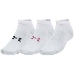 Skarpetki Unisex Dla Dorosłych Essential Low Cut (zestaw 3 Sztuk). Białe skarpety męskie Under Armour, bez wzorów. Za 98.99 zł.
