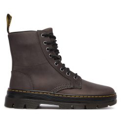 Trapery Dr. Martens. Brązowe trapery damskie Dr. Martens, bez zapięcia. Za 849.99 zł.